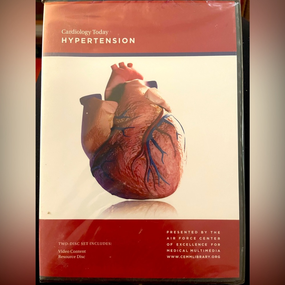 Cardiology Today Hypertension 2 - DVD set - NEW